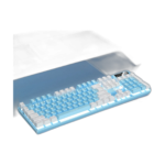 YINDIAO K500 wired keyboard with numpad and low-profile keys front view