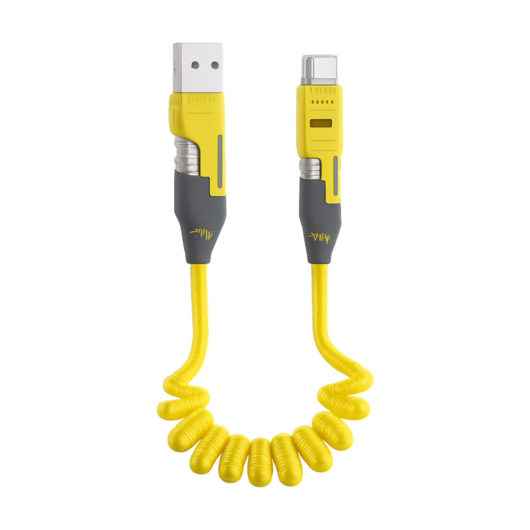 Zinc Alloy 4IN1 USB-C 65W fast charging cable for multiple devices