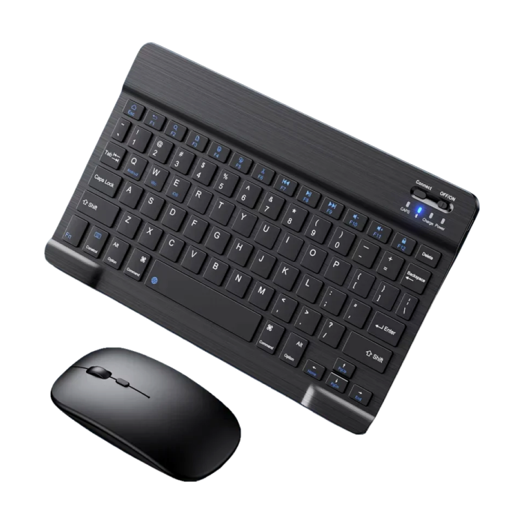 10inch Bluetooth wireless rechargeable keyboard with multi-language support