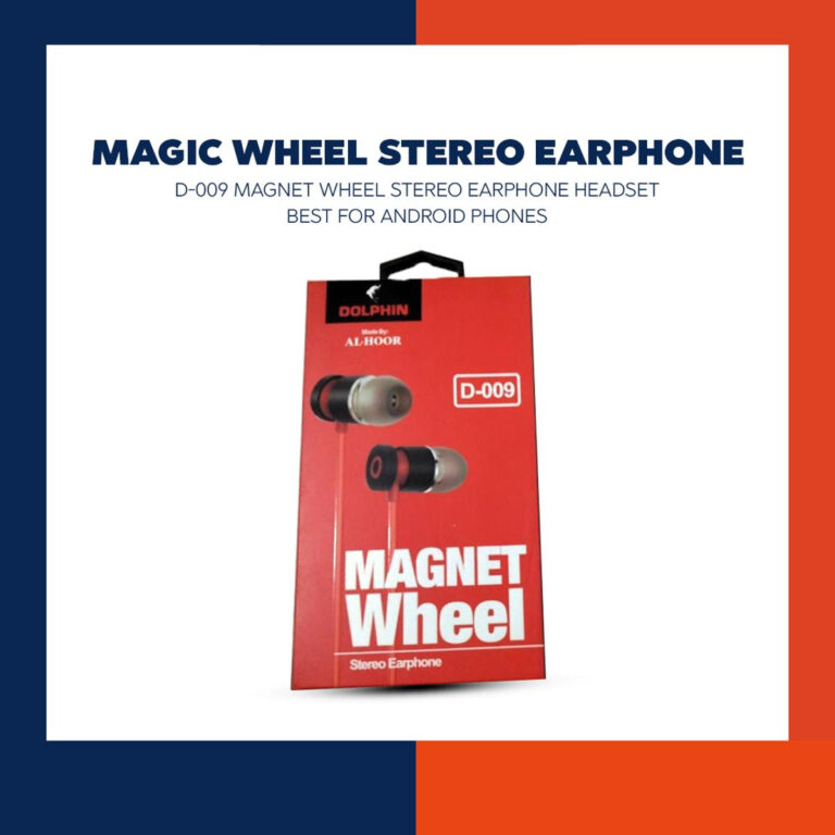 Dolphin D-009 stereo handsfree earphones with built-in mic and selfie button
