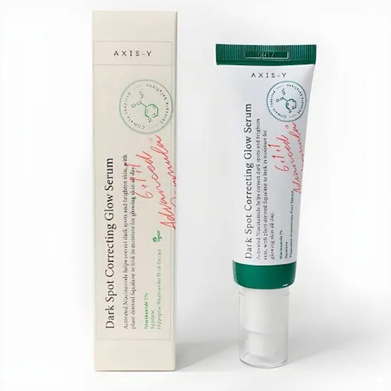01a1eb4b802481ace51b1b05fb4f8876.jpeg Axis-Y Dark Spot Correcting Glow Serum 30g front view