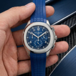 Chronograph Mens Watch With Rubber Strap Stylish Sports Design Non Waterproof Without Box