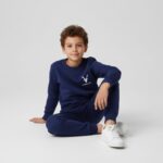 Winter Kids Markhor Printed Tracksuit | Full Sleeves Round Neck T-Shirt & Trouser Set – Warm, Stylish & Comfortable Outfit