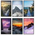 Decoration home decoration item 6 pcs fRAME board wall decor photo on wall PHOTO TILE canvas art decor for home easy set up with both side tape
