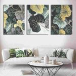 Set of 3 Wall Art Wooden Phototile Frames for Wall Decor