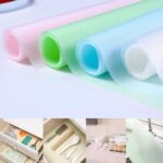 Waterproof refrigerator and drawer mat rolled out