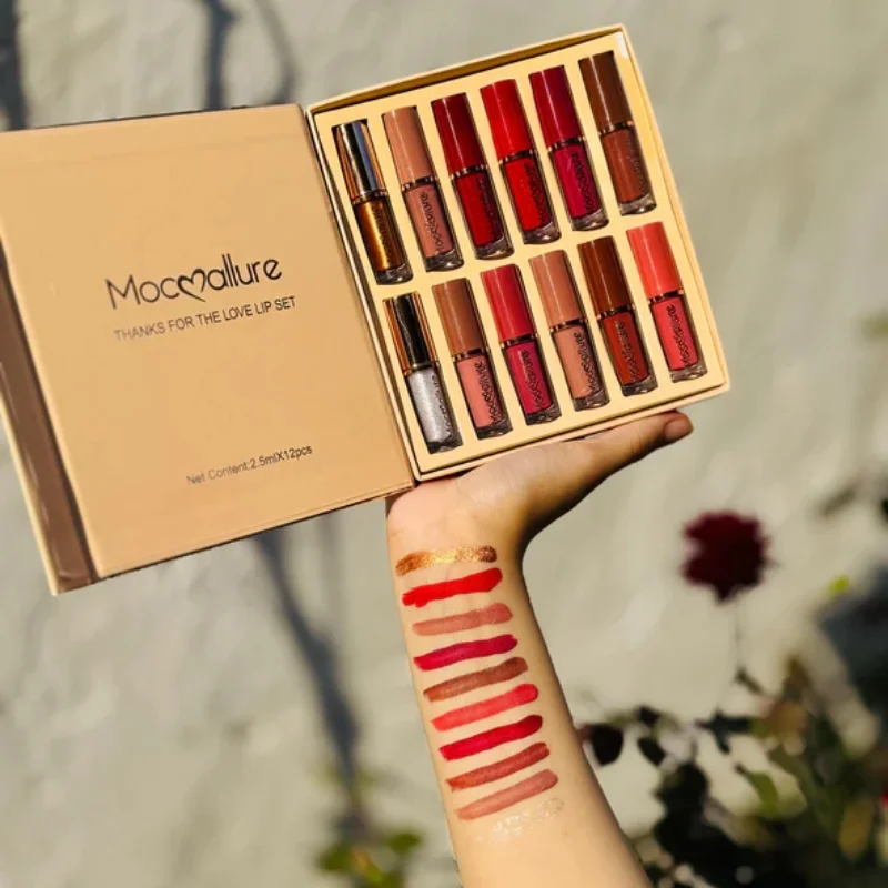 10_1756301436.webp Mocallure matte liquid lipstick set shade display 1