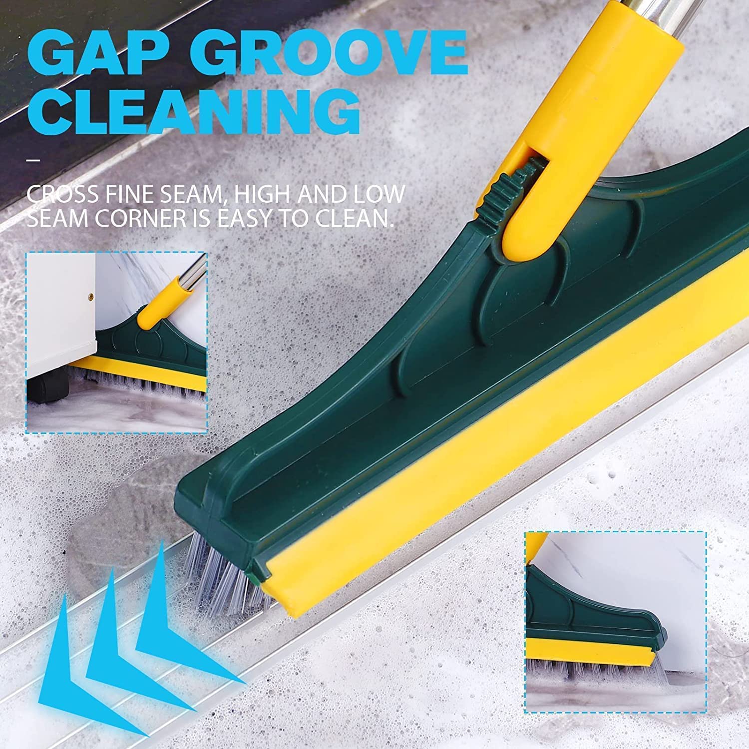 10e13bb3043ce41141dba8b34b9e6dcb.jpg 2-in-1 floor scrub brush with rotatable head and rubber squeegee