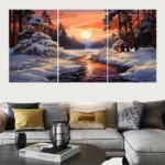 Set of 3 Motivational Wall Art Frames – 8x11" MDF Wooden Phototiles with Sticky Tape for Easy Wall Mounting