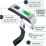 Portable Digital Luggage Scale – LCD Display & Unit Conversion for Travel