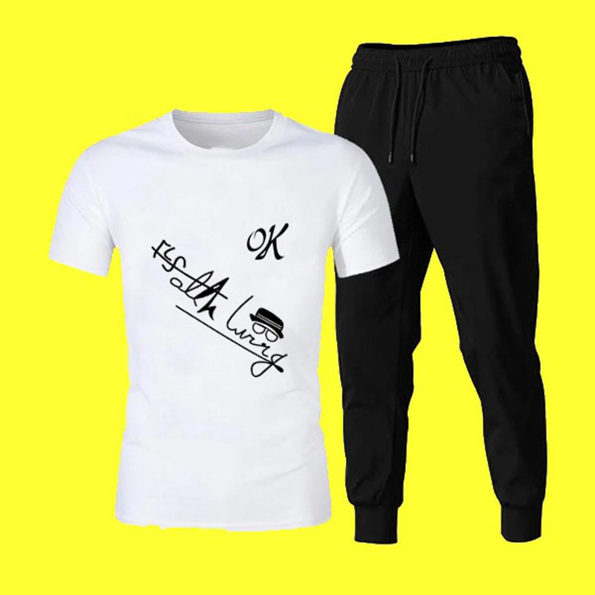 18b1d7faa729a9e3bf36e897ff5bdc6c.jpg Hot Men's Sale New Arrival Tracksuit | Best Quality Tracksuit For Men | Tracksuit For Gyms | T-Shirt & Trouser - Image 1