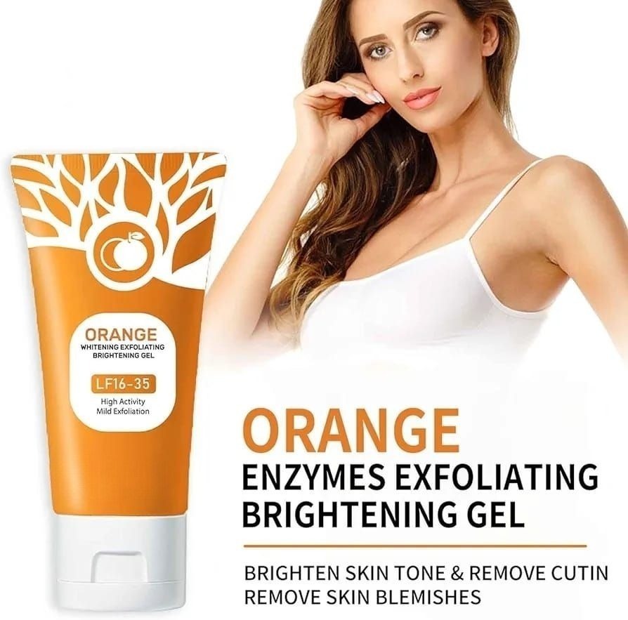 19023bbc0583017d5a7ad138795b51ca.jpg Orange Enzyme Exploiting Gel in 120gm jar front view