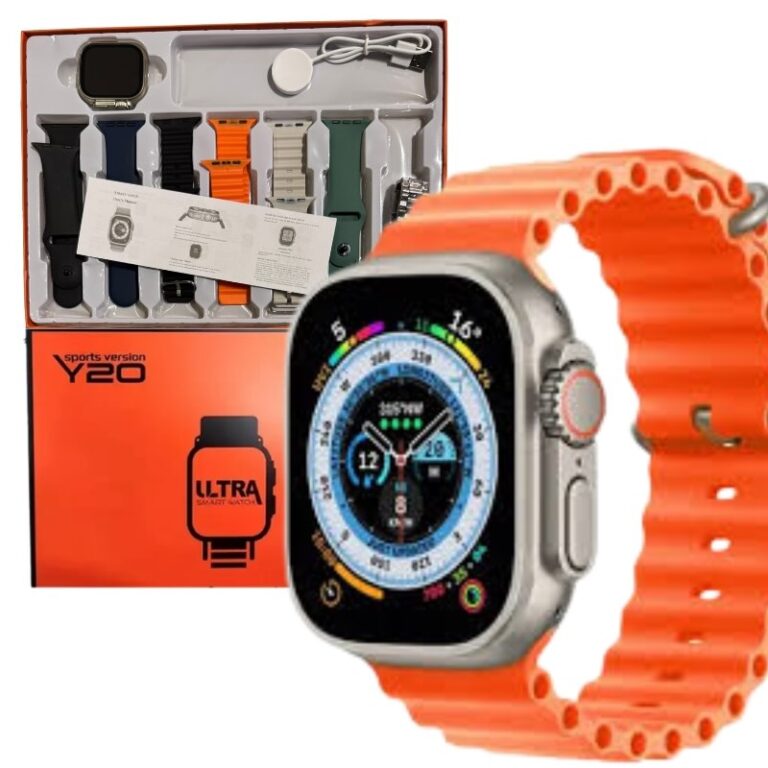 Y20 Ultra Smart Watch Sports Edition with 2.2 inch HD display front view