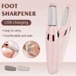 Flawless Pedicure rechargeable cordless callus remover tool front view