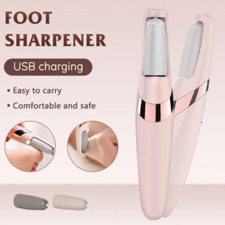 Flawless Pedicure rechargeable cordless callus remover tool front view