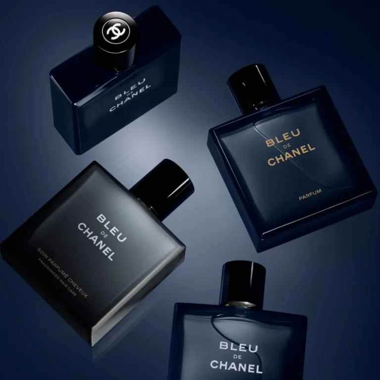 Bleu De Chanel Eau De Parfum 100ml sleek bottle front view
