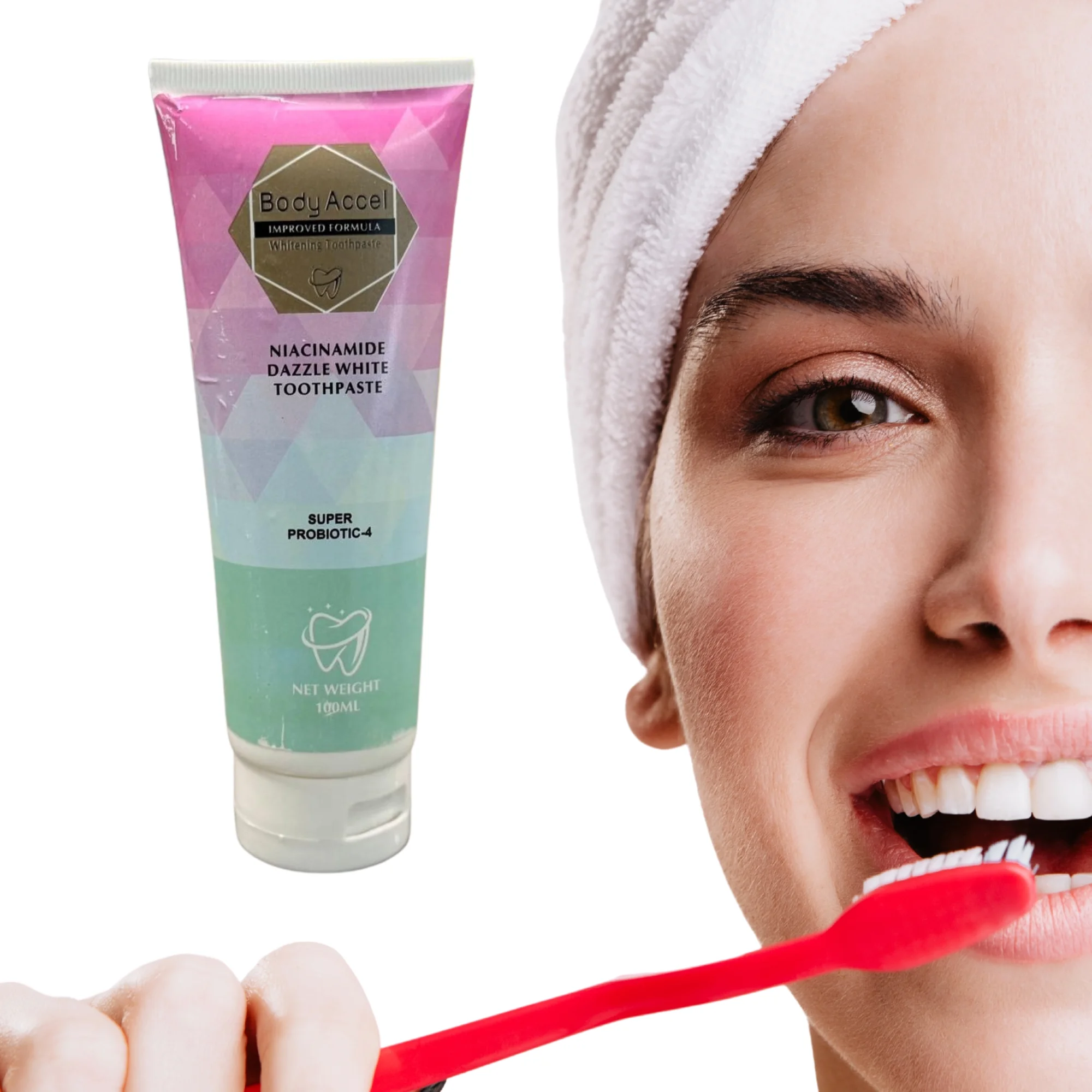 1_1757064263.webp Body Accel Whitening Toothpaste tube front view