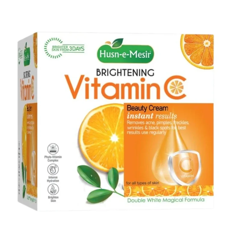 Husn e Mesir Vitamin C Brightening Cream jar front view
