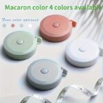 Measuring Tape 60-Inch / 1.5 Meter – Pack of 5 Durable Flexible Tapes for Sewing, Crafting & Daily Use. ( Random Color)