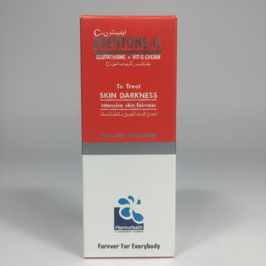 20de4ab1c853d5dd5804df7358336e34.png Eventone-C Glutathione & Vitamin C Cream – Intensive Skin Fairness & Dark Spot Care for Men & Women - Image 1