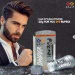 Galip Hair Fiber Powder container with branding