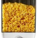 1Pc 1500ml Wall-Mounted Grain Storage Box – Cereal, Rice, Oatmeal & Dry Fruit Dispenser | Kitchen Food Organizer Container