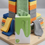 Microfiber Cleaning Cloths Pack Of 20 Multi Purpose Durable Soft And Reusable Cleaning Towels (Random Colour)