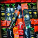 Bottle of Alif Ahlam Herbs Infused Hair Oil front view