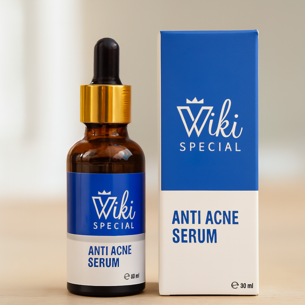 2d51b25c06b51721f6397abcc4393a56.png Wiki Special Anti Acne Serum | Clears Acne, Soothes Skin & Fights Blemishes (30ml) - Image 1