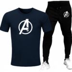 Stylish two Peice A Printed Round Neck Half Sleeves Casual Tracksuit Amazing And Trendy T Shirt And trouser for men and boys Gym Part Shirt And Jogging Track