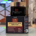 Haya 24K Gold Advanced Anti-Aging Night Cream jar with gold accents
