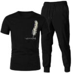 HALF SLEEVE PREMIUM TRENDY PRINTED TRACKSUIT FOR MEN