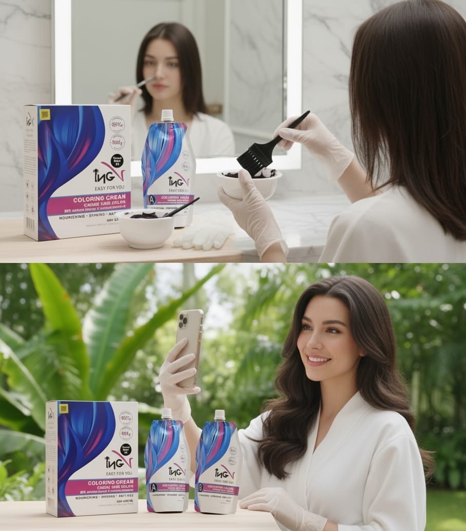 435025a8f55748000da16262a8334427.jpg IMG Easy For You | Professional Coloring Cream Set (A & B) - Image 1