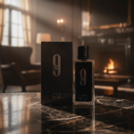 Afnan 9PM unisex perfume 100ml black bottle front view