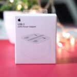 Apple 20W USB-C Power Adapter front view