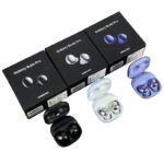 Galaxy Buds Pro wireless earbuds with charging case open