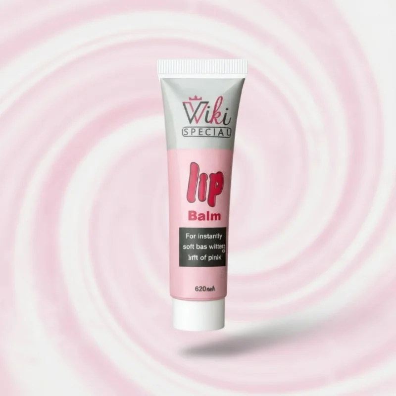 4_1759742087.webp Wiki pink color lip balm in 20ml tube