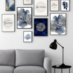 Wooden Photo Frame Set – 10 Pcs, Assorted Sizes for Wall & Table Décor