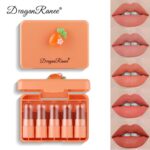 5 Pcs Dragon Ranee Carrot Mini Lipstick Set | Long Lasting Makeup Waterproof Lipstick (Random Color)