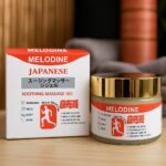 MELODINE Japanese Soothing Massage Gel – Fast-Absorbing Herbal Relief for Muscle & Joint Pain (Neck, Back, Knee, Shoulder 30gram