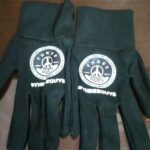 Three Guys elastic cotton gloves front view
