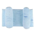 Soft breathable baby pillow preventing flat head in newborn