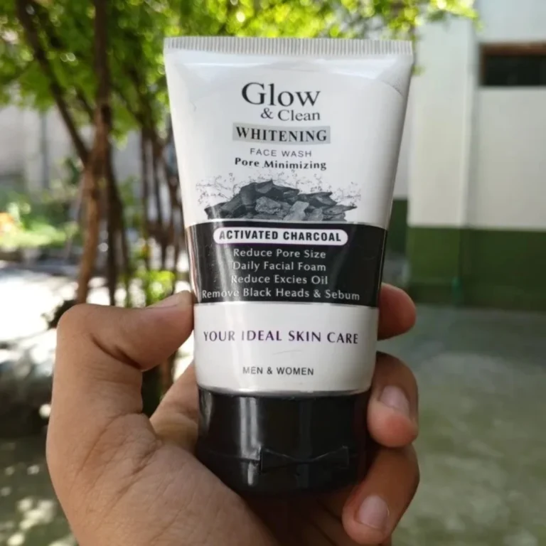 Glow & Clean Charcoal Face Wash front view
