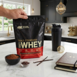 Optimum Nutrition ON Whey Protein Gold Standard 1kg chocolate powder pouch front