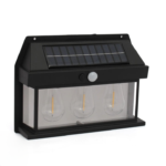 Solar Interaction Wall Lamp Outdoor Motion Sensor Light Solar Powered LED Wall Light Waterproof