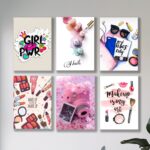 Set of 6 Premium Wall Art Photo Tiles – Modern Home Decor Sets 8x11