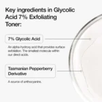 Urapra Glycolic Acid 7% Toner 100ml front bottle view