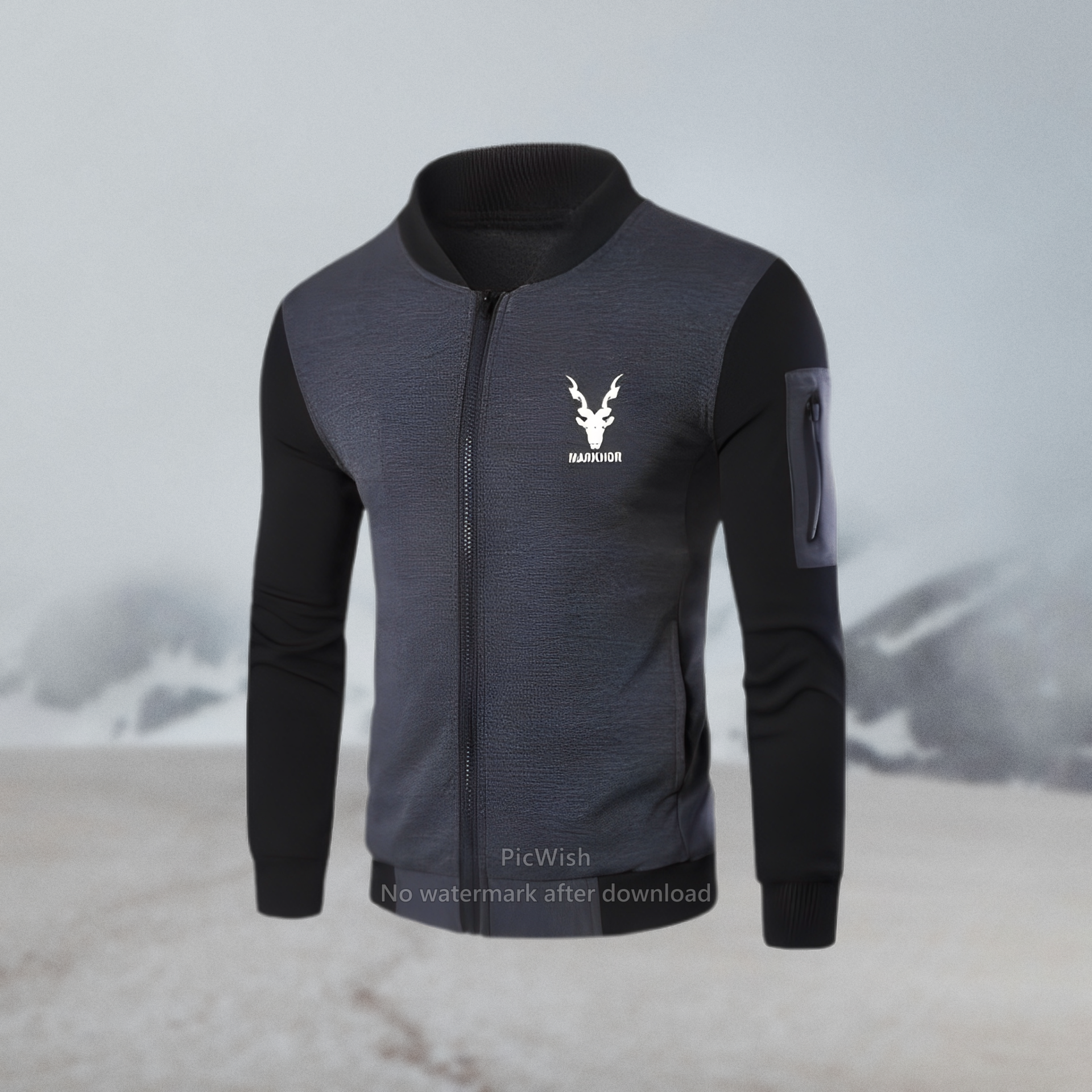 64_1x_shots_so.png Dashing Style Full Bazo Jacket - Elevate Your Style with Our Dashing Full Bazo Jacket: Fashionable, Trendy, Premium Quality, and Finely Stitched - Image 1