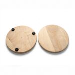 White & Brown Wooden Patra Board – Roti, Chapati & Paratha Making Base