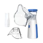 Portable rechargeable nebulizer for asthma relief front view